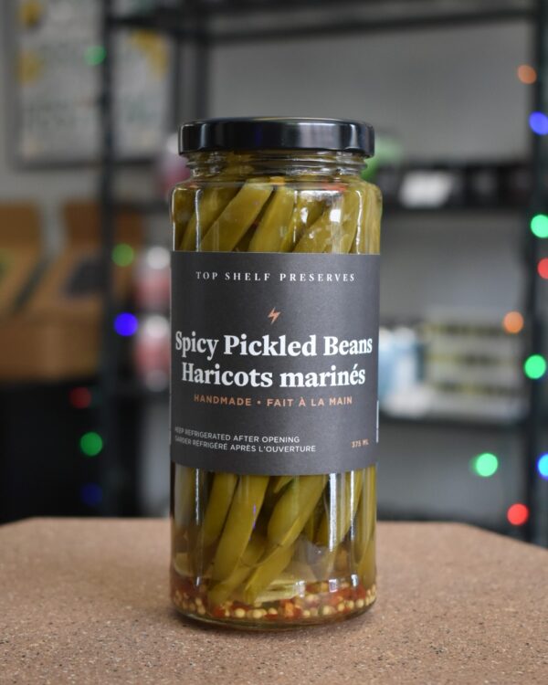 Spicy Pickled Beans